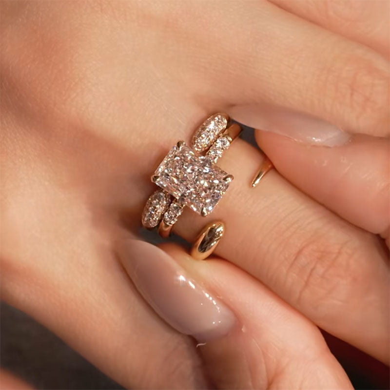 INS Luxurious And Versatile Ring With A Unique Personality-driven Designavailable As A Set