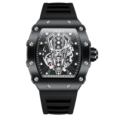 *Men's Watch Silicone Band Sports Waterproof