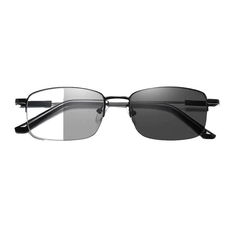 Color-changing Bifocalmultifocal Reading Glasses With Progressive Lenses