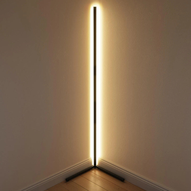 Colorful corner floor lamp
