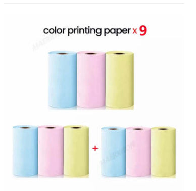 *Portable Mini Thermal Label Printer Home Photo Printer Student Wrong Question Printer Bluetooth-compatible Mini Label Printer Price Tag