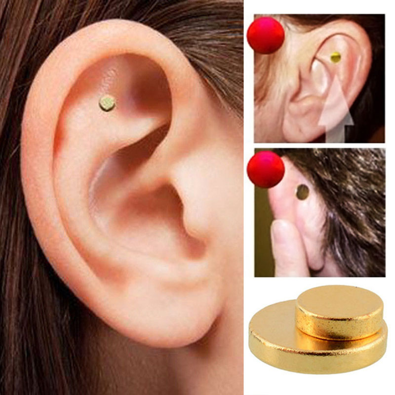 Quit Smoking Magnet Earrings Zerosmoke Auricular Therapy Magnet