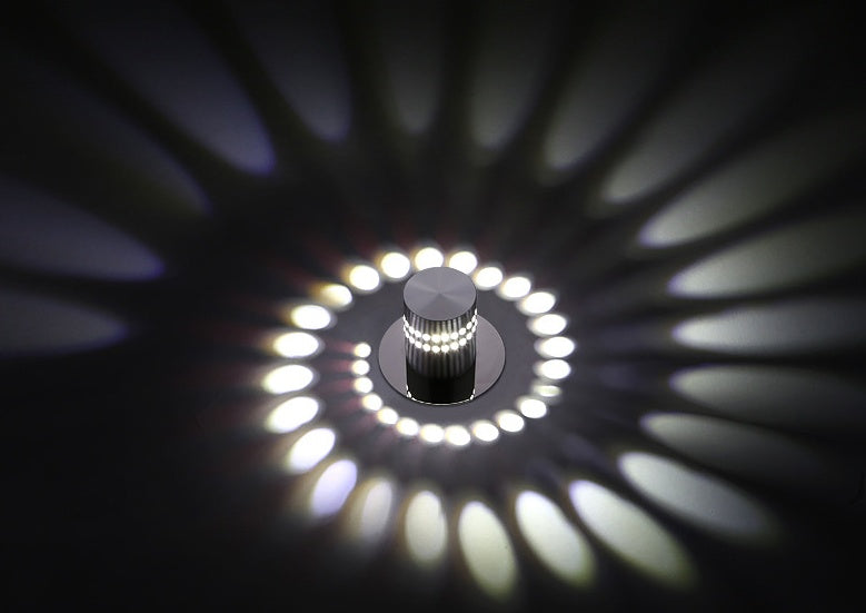 LED Wall Lights Modern Simple Spiral Wall Lamp Colorful Ceiling Led Indoor Lamp For KTV Bar Corridor Living Room