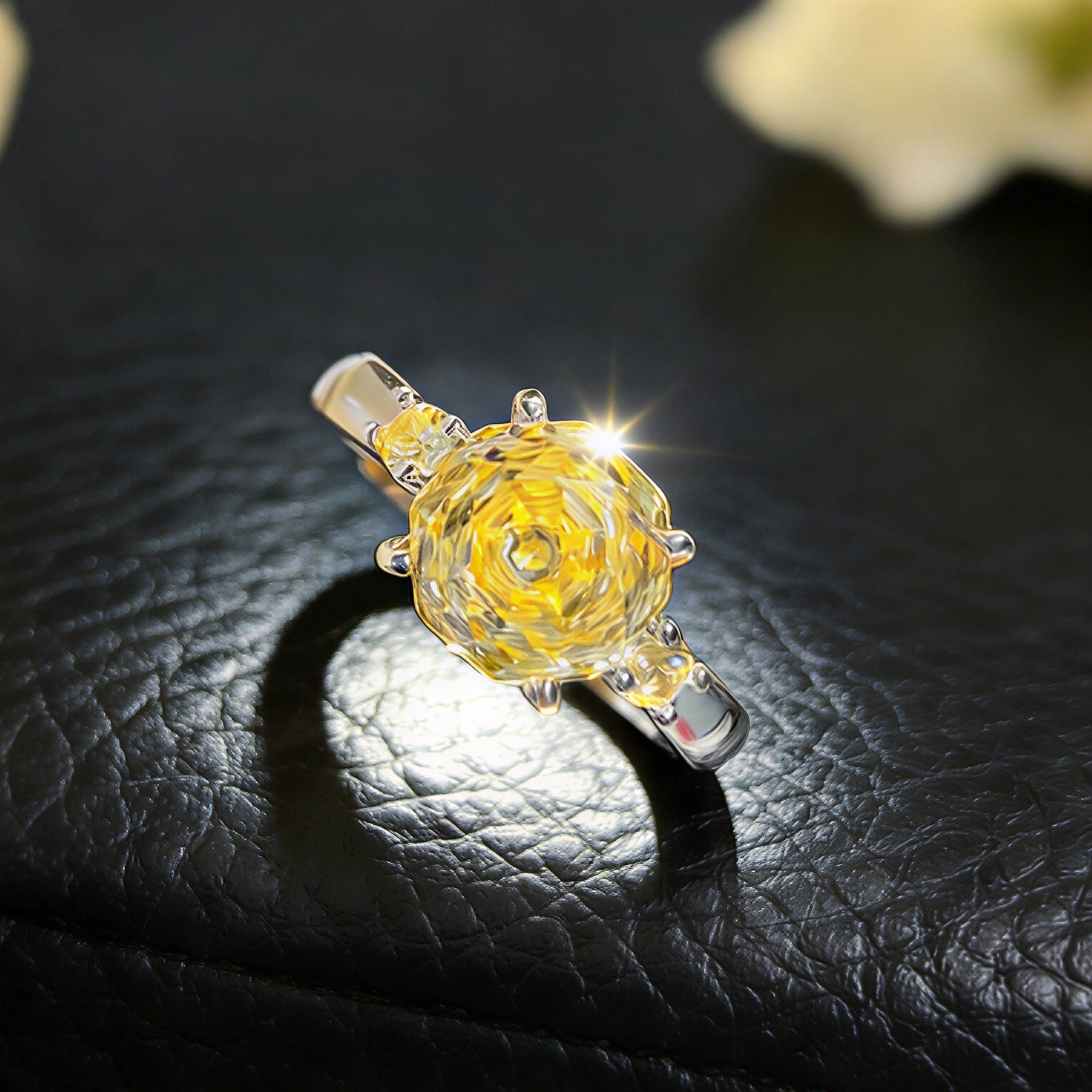 Banquet Commute All-Match Accessory Colorful Ring Versatile
