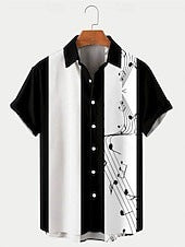 3D Digital Printing Short-sleeved Shirt For Men