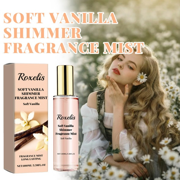 *Roxelis Nude Vanilla Glitter Eau De Parfum Spray Long-lasting Fragrance