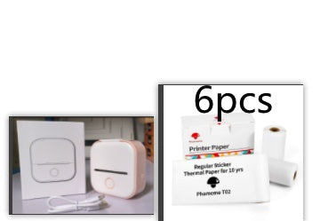 *Portable Mini Thermal Label Printer Home Photo Printer Student Wrong Question Printer Bluetooth-compatible Mini Label Printer Price Tag