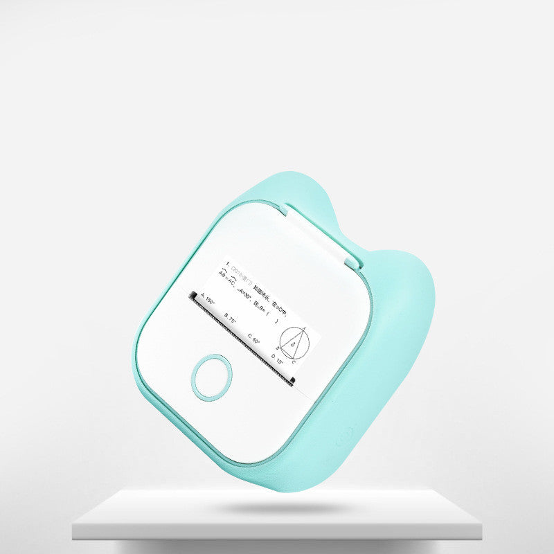 *Portable Mini Thermal Label Printer Home Photo Printer Student Wrong Question Printer Bluetooth-compatible Mini Label Printer Price Tag