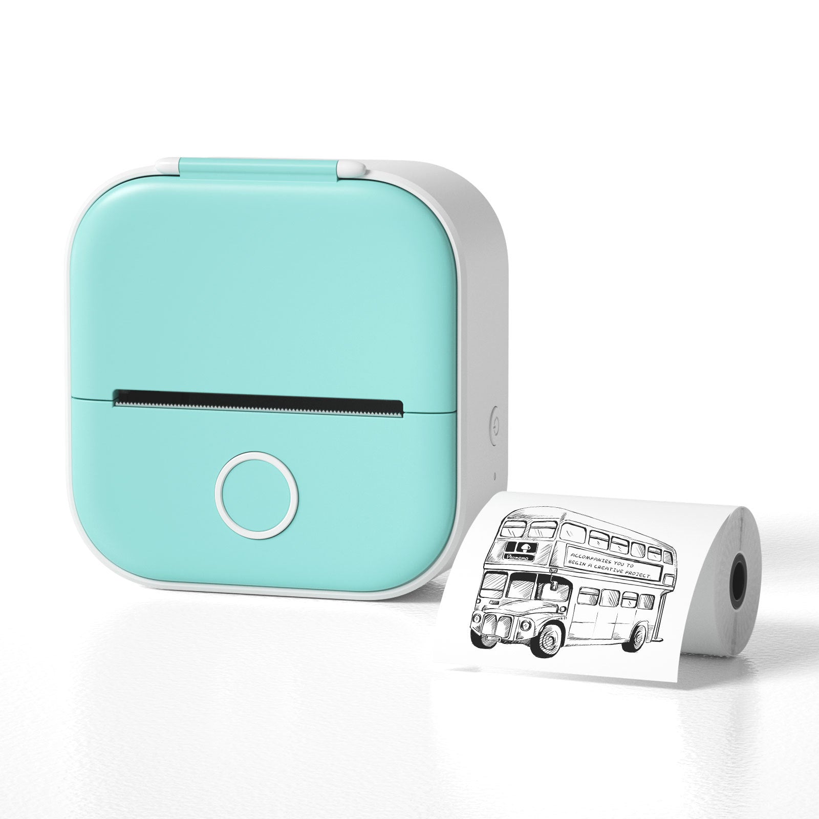 *Portable Mini Thermal Label Printer Home Photo Printer Student Wrong Question Printer Bluetooth-compatible Mini Label Printer Price Tag