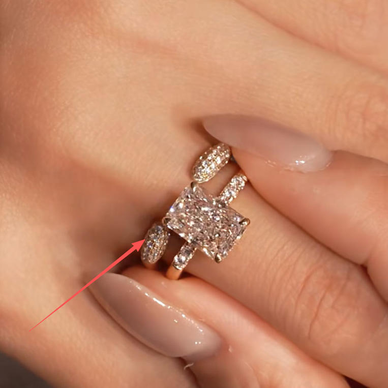 INS Luxurious And Versatile Ring With A Unique Personality-driven Designavailable As A Set
