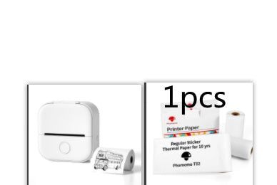 *Portable Mini Thermal Label Printer Home Photo Printer Student Wrong Question Printer Bluetooth-compatible Mini Label Printer Price Tag