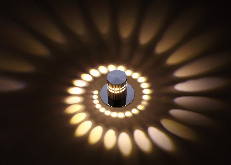 LED Wall Lights Modern Simple Spiral Wall Lamp Colorful Ceiling Led Indoor Lamp For KTV Bar Corridor Living Room