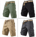 Five-point Shorts Men's Thin Summer Capris Loose Casual Pants Tooling Cotton Sports Pants