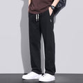 American-style Vintage Mens Casual Loose-fit Straight-leg Athletic Workwear Pants
