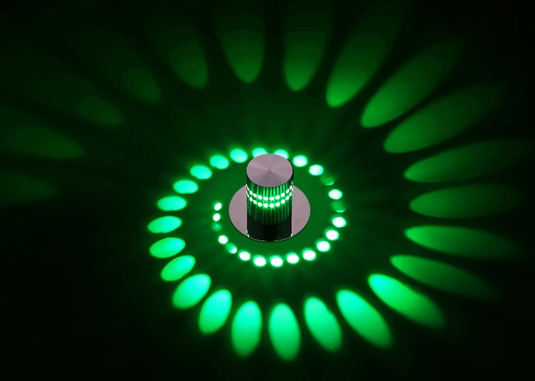 LED Wall Lights Modern Simple Spiral Wall Lamp Colorful Ceiling Led Indoor Lamp For KTV Bar Corridor Living Room