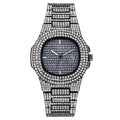 Starry Sky Full-Diamond Calendar Womens Watch