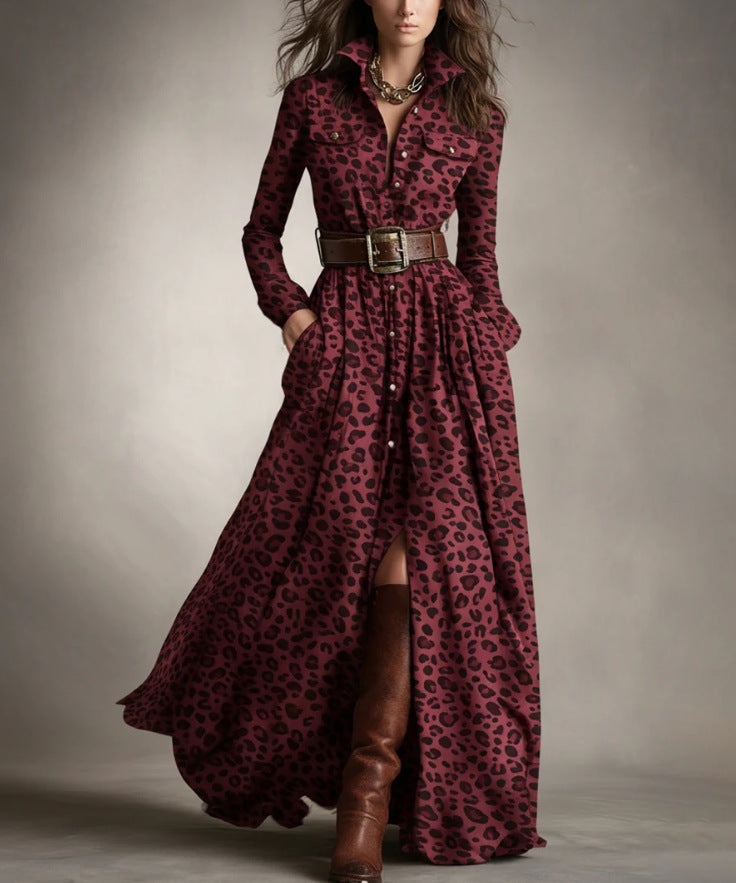 French Vintage Plaid Women Dress