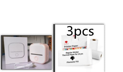 *Portable Mini Thermal Label Printer Home Photo Printer Student Wrong Question Printer Bluetooth-compatible Mini Label Printer Price Tag
