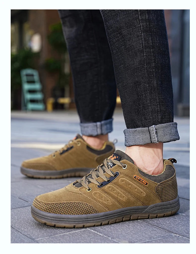 Outdoor Classic Casual Shoes Men Popular Fashion Hiking Climbing Shoes Trekking Footwear Male Footwear Dress Shoes Designer