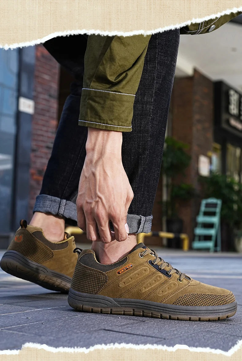 Outdoor Classic Casual Shoes Men Popular Fashion Hiking Climbing Shoes Trekking Footwear Male Footwear Dress Shoes Designer