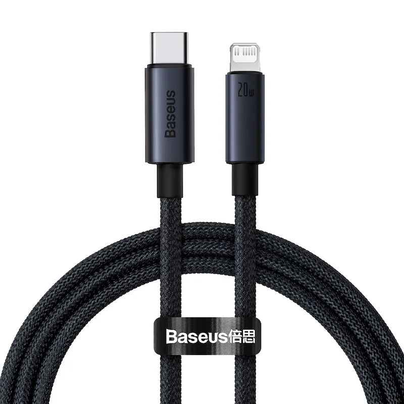Baseus 20W USB C Cable For iPhone 14 13 12 11 Pro Max XS Xr Fast Charging Cable For iPhone iPad Wire Cord For iPad Macbook