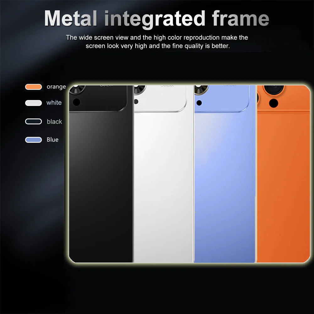 2026 NEW i17 Pro Max 5G Dual Card 8000mAh Battery 7.3HD Global Edition Original Cheap Smart Android Facial Recognition Function