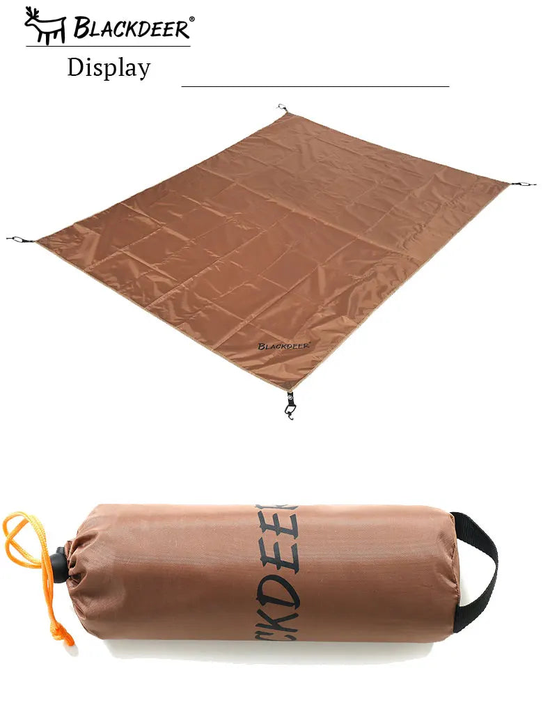 BLACKDEER Camping Wear-resistant tent Mat Ultralight Footprint Waterproof nylon Picnic Beach Blanket Camping Outdoor Tent Tarp