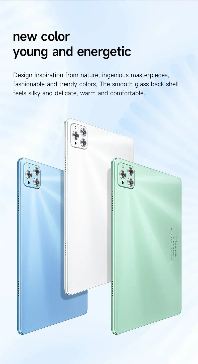 2025 Global Version Original IPad Air Pro Tablet 12inch HD 4K Android 14 22GB+2TB 20000mAh 5G Dual SIM Bluetooth WiFi GPS Tablet