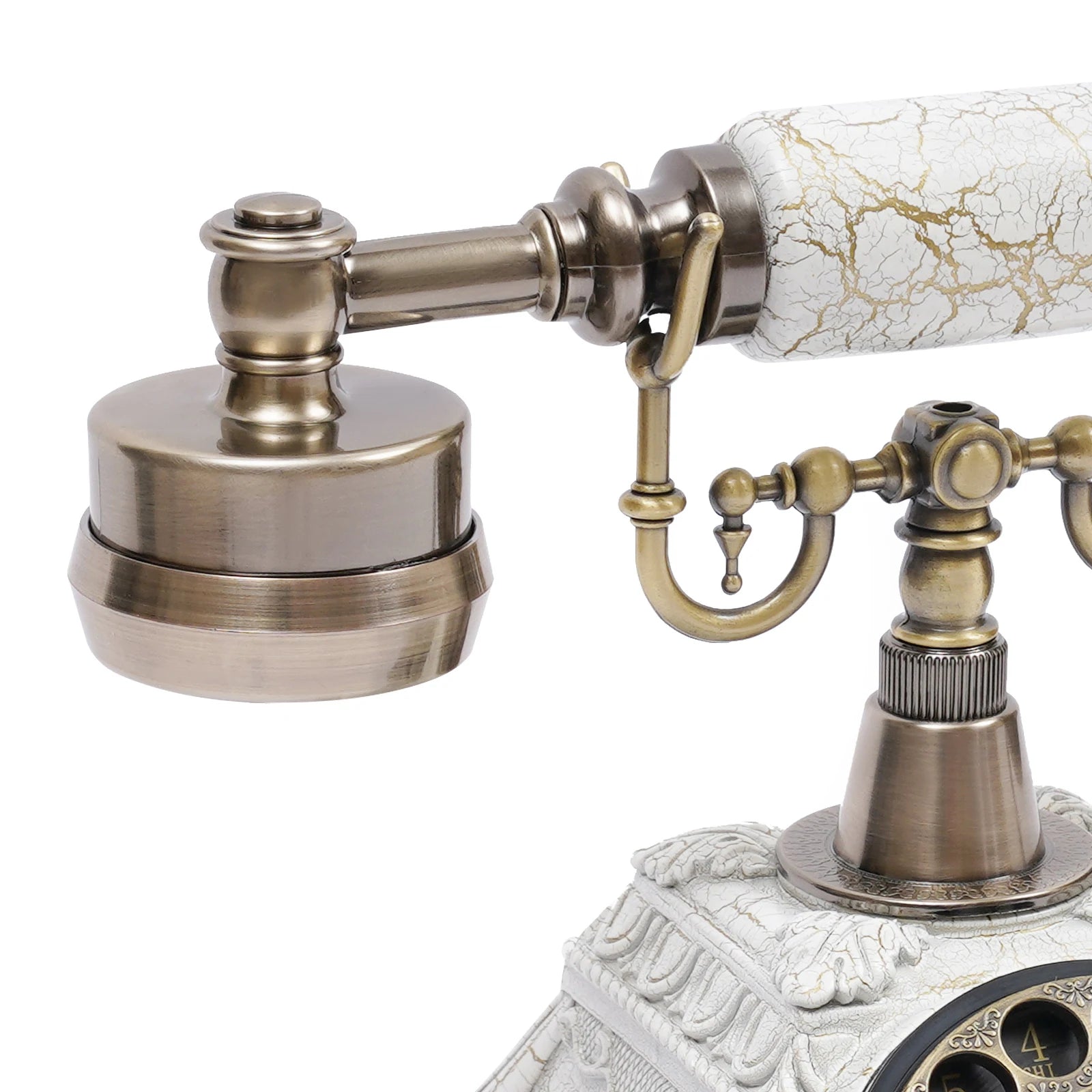 European Retro Desk Phone Old-Fashioned Landline Telephone 18*22 cm Suitable for Hotels, Bars, Offices, Galleries