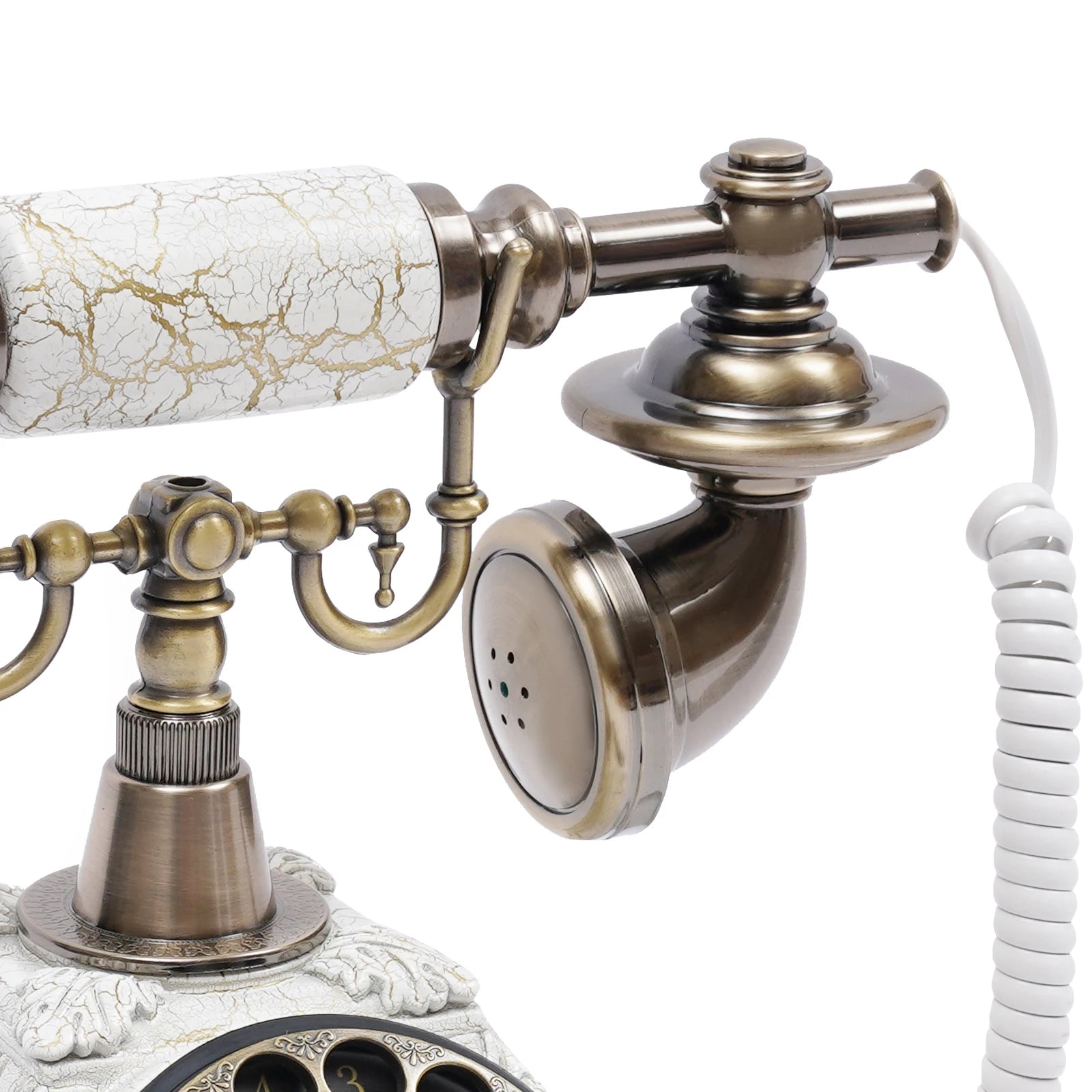 European Retro Desk Phone Old-Fashioned Landline Telephone 18*22 cm Suitable for Hotels, Bars, Offices, Galleries