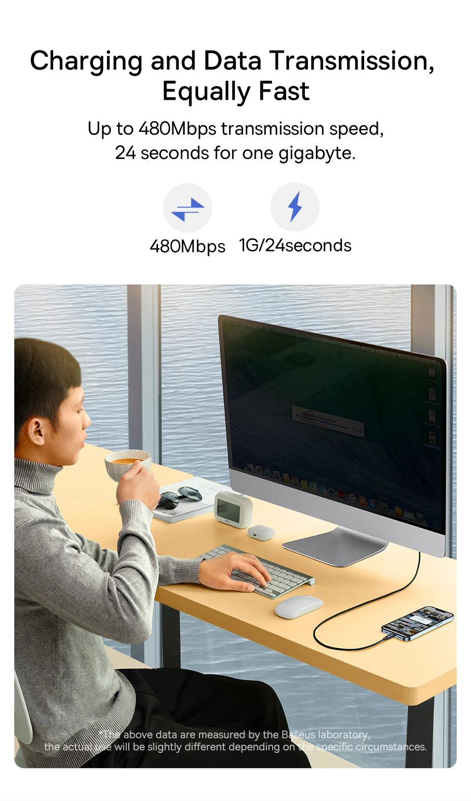Baseus 20W USB C Cable For iPhone 14 13 12 11 Pro Max XS Xr Fast Charging Cable For iPhone iPad Wire Cord For iPad Macbook