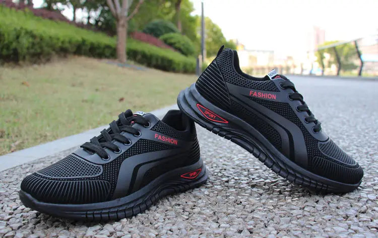 New Breathable Sports Shoes Men's Casual Sneakers  Male  Antislip Wear-resisting Running Trainers Outdoor Men Shoes