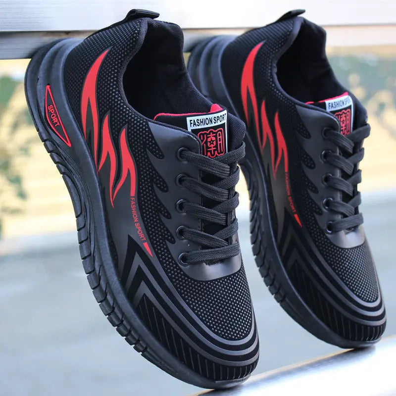 New Breathable Sports Shoes Men's Casual Sneakers  Male  Antislip Wear-resisting Running Trainers Outdoor Men Shoes