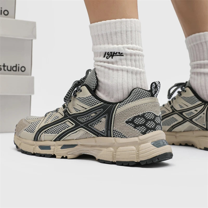 Vintage Trend Arthur Versatile Running Shoes Men's Summer Mesh Breathable Cushioning Lightweight Casual Sneakers