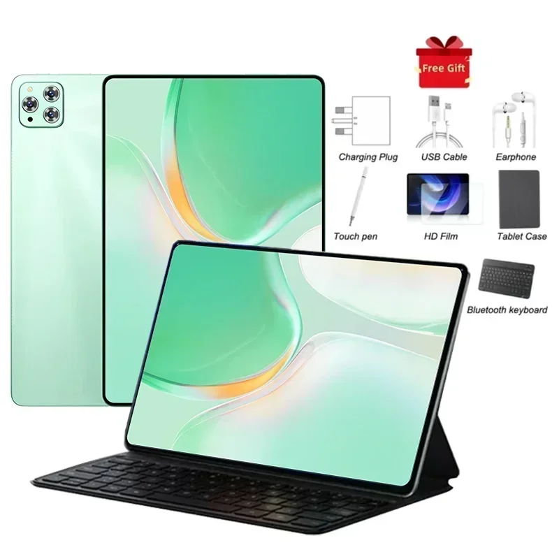 2025 Global Version Original IPad Air Pro Tablet 12inch HD 4K Android 14 22GB+2TB 20000mAh 5G Dual SIM Bluetooth WiFi GPS Tablet