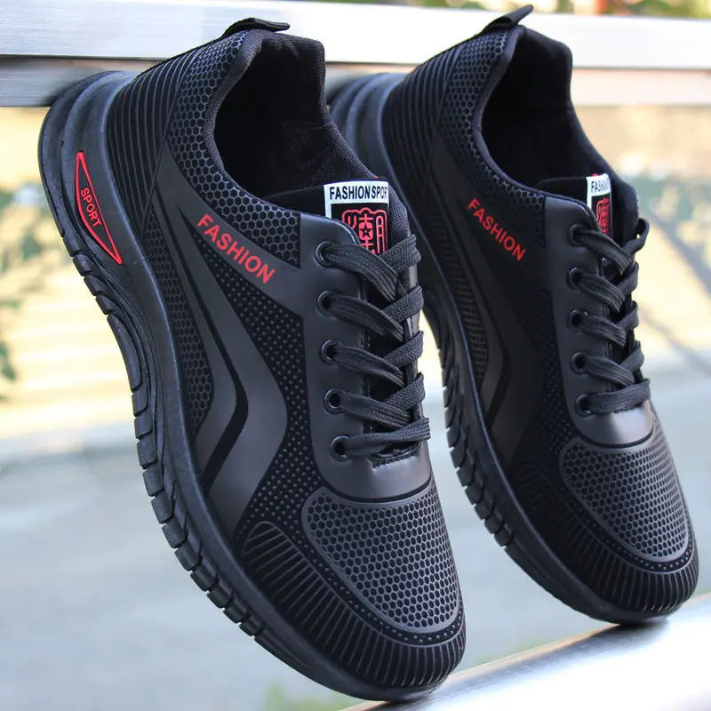 New Breathable Sports Shoes Men's Casual Sneakers  Male  Antislip Wear-resisting Running Trainers Outdoor Men Shoes
