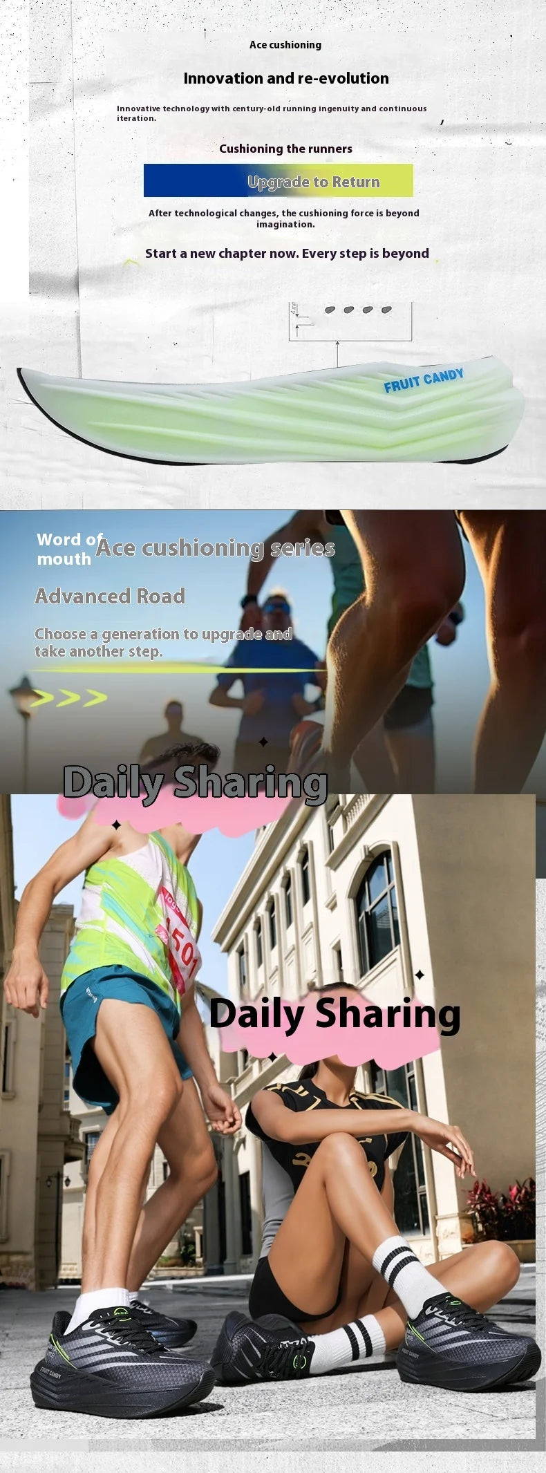 2025 New Summer Breathable And Comfortable High Quality Couple Running Shoes Jelly Gel Ultralight Sneakers 37-45