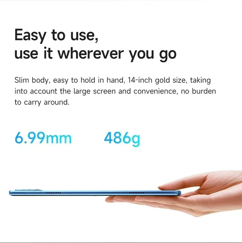 2025 Global Version Original IPad Air Pro Tablet 12inch HD 4K Android 14 22GB+2TB 20000mAh 5G Dual SIM Bluetooth WiFi GPS Tablet