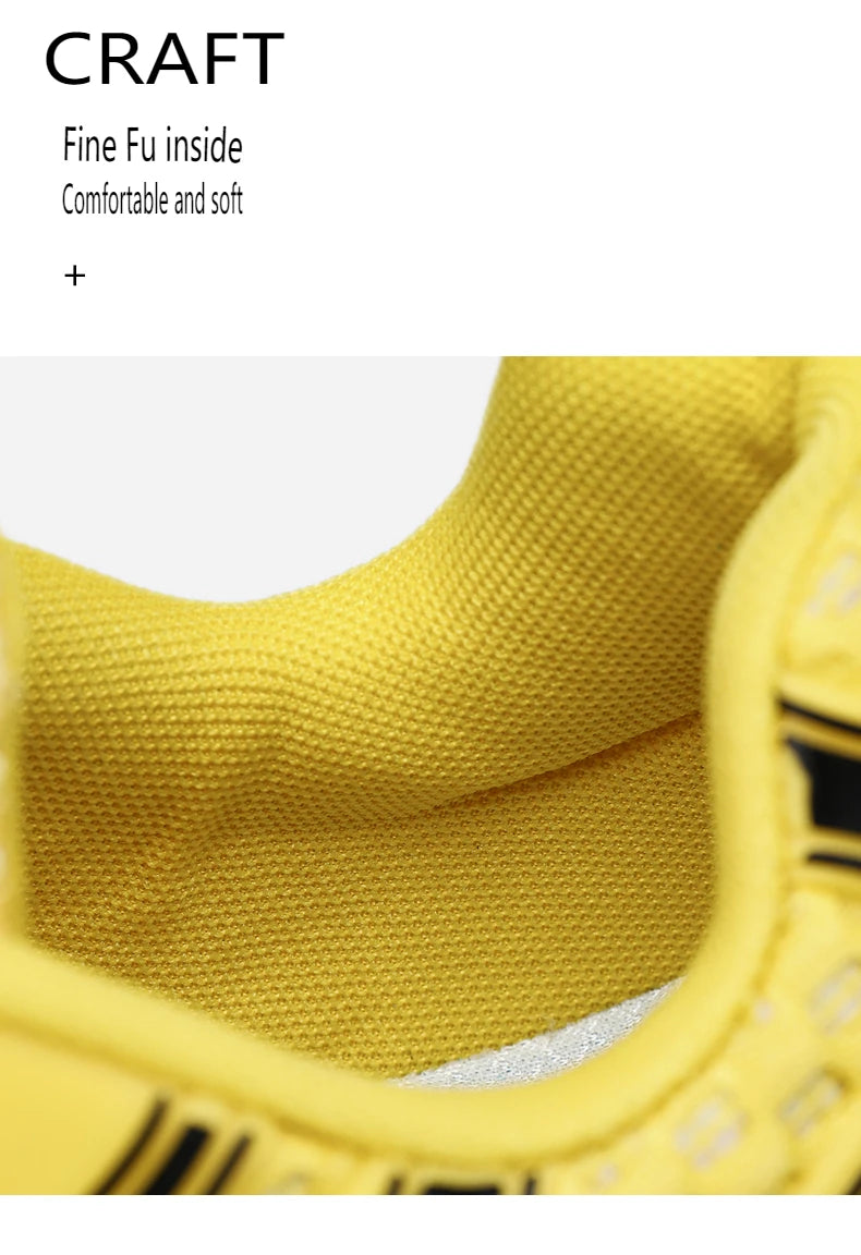 New Breathable Mesh Sports Shoes for Men in Summer, Trendy and Versatile Thick-soled Casual Running Shoes