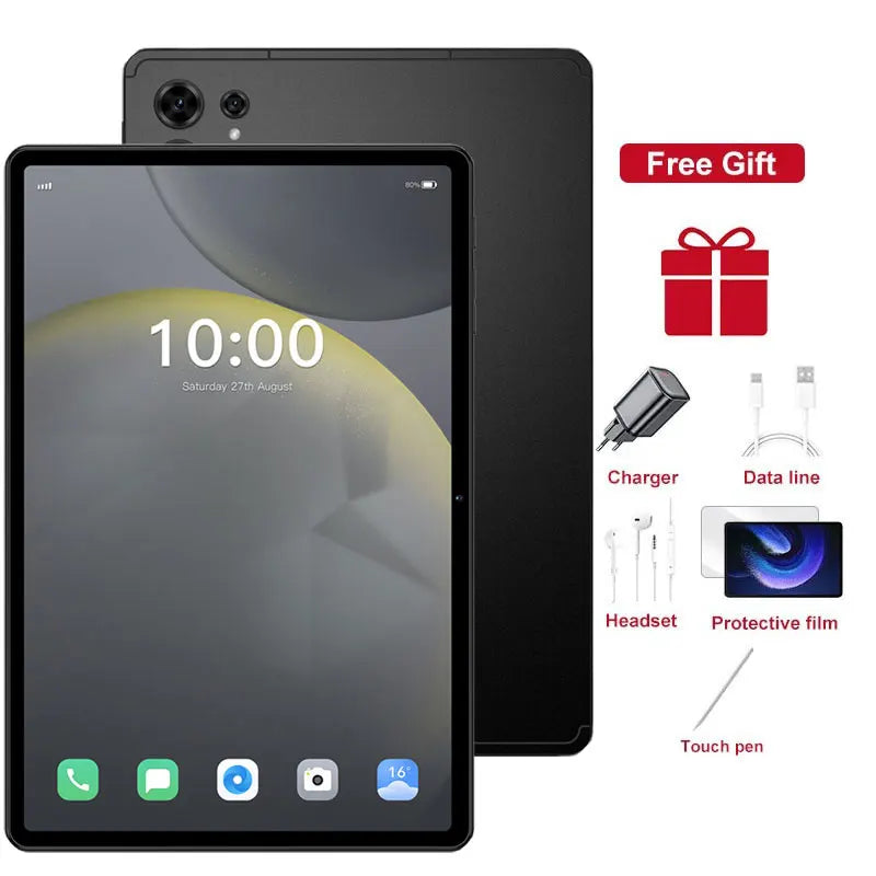Pad 25 Pro Tablets High-end Original 10.1" Android 15 Tablet PC Kids Children's Global Version 5G Dual SIM WiFi GPS 22GB+2TB Tab