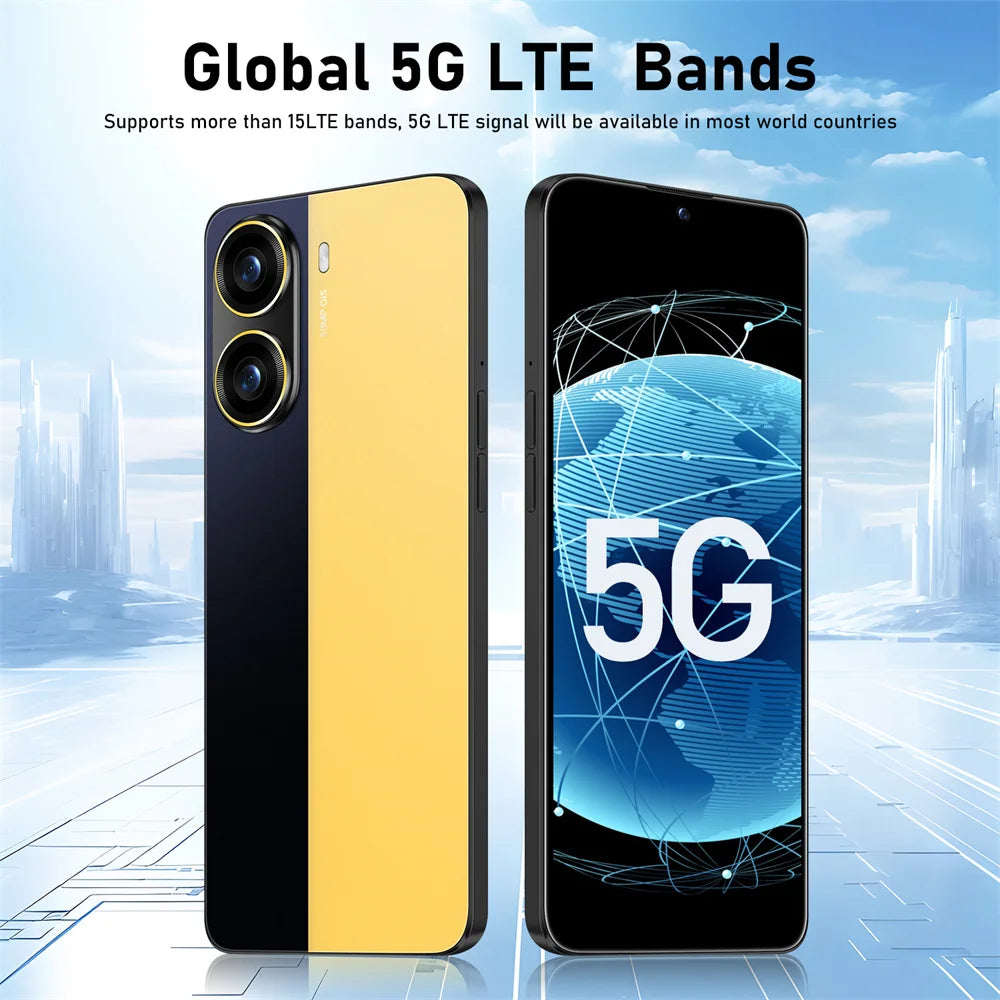2026 Hot X7 Pro 7.3 Inch 7800Mah Battery Global Edition Original Smart Dual Card 22GB+2TB Android Facial Recognition Function