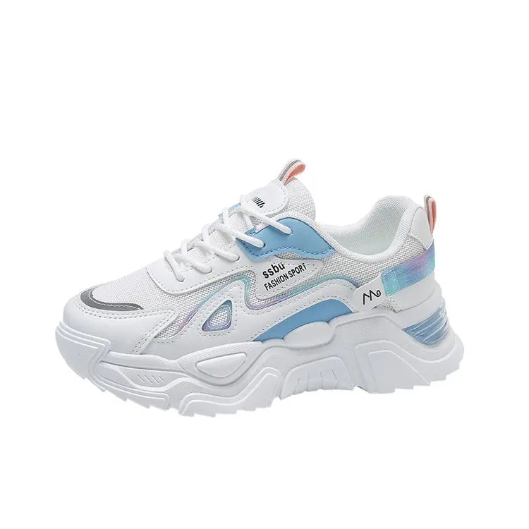 2025 Sneakers Women Platform Flat shoesWoman Shoes Green Casual Trainers LadiesChunky Sneakers Women shoes