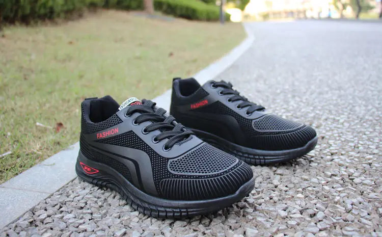 New Breathable Sports Shoes Men's Casual Sneakers  Male  Antislip Wear-resisting Running Trainers Outdoor Men Shoes