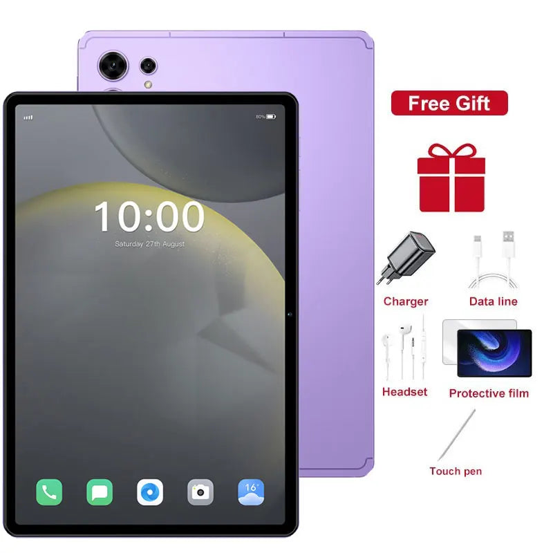 Pad 25 Pro Tablets High-end Original 10.1" Android 15 Tablet PC Kids Children's Global Version 5G Dual SIM WiFi GPS 22GB+2TB Tab