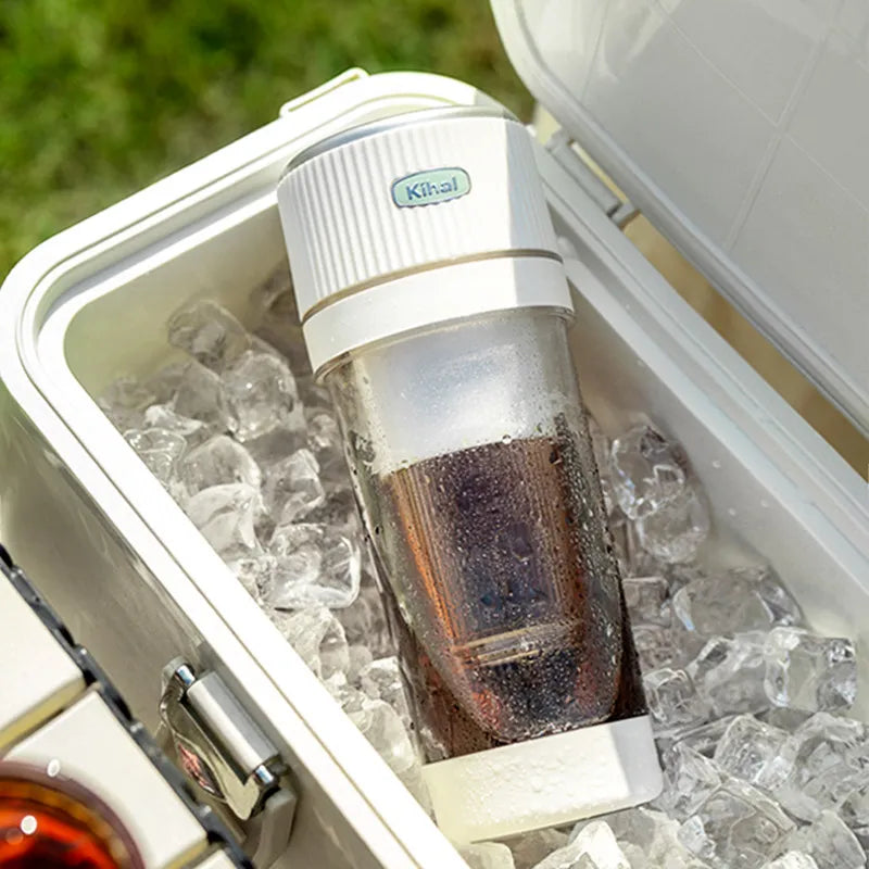 Portable Coffee Maker Cold Brew Cup American Flower Tea Automatic Extraction Office Outdoor Multi Mode Dual Pump Wireless