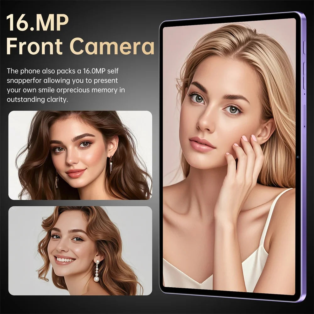 Pad 25 Pro Tablets High-end Original 10.1" Android 15 Tablet PC Kids Children's Global Version 5G Dual SIM WiFi GPS 22GB+2TB Tab