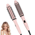 Thermal Brush 1.5 inch Dual PTC Heated Curling Styler 6 Temps with Negative Ions & Ceramic for Volumizing Straightener Curling