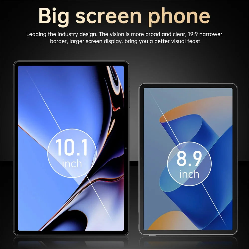 Pad 25 Pro Tablets High-end Original 10.1" Android 15 Tablet PC Kids Children's Global Version 5G Dual SIM WiFi GPS 22GB+2TB Tab
