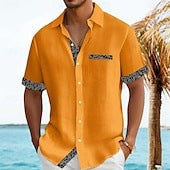 3D Digital Printing Short-sleeved Shirt For Men