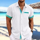 3D Digital Printing Short-sleeved Shirt For Men